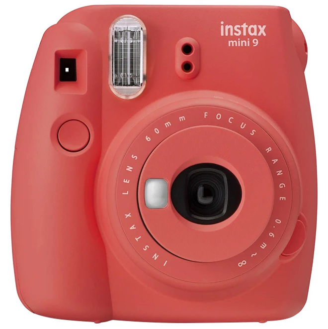 Fujifilm Instax Mini 9 Instant Film Camera Poppy Red